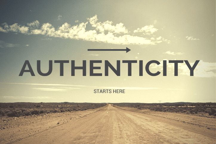 Authenticity Starts Here - Desert Road