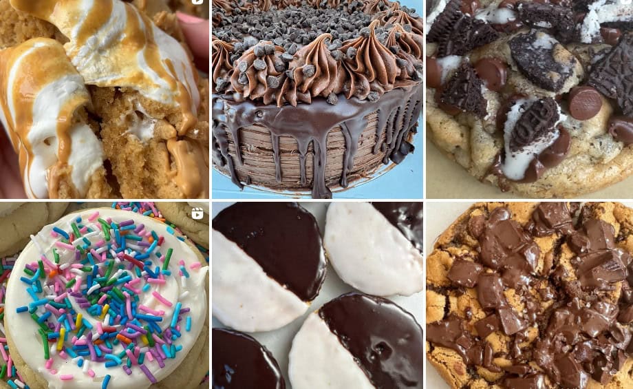 Cake and cookies on Instagram | Food truck micro-influencer marketing