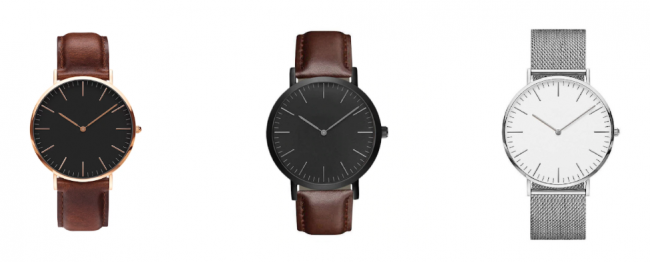 Simplistic Modern Watches