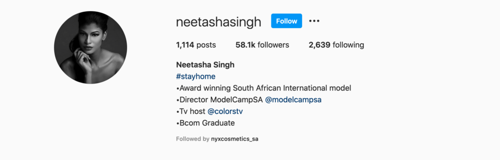 Neetasha Singh | Top Beauty Influencers