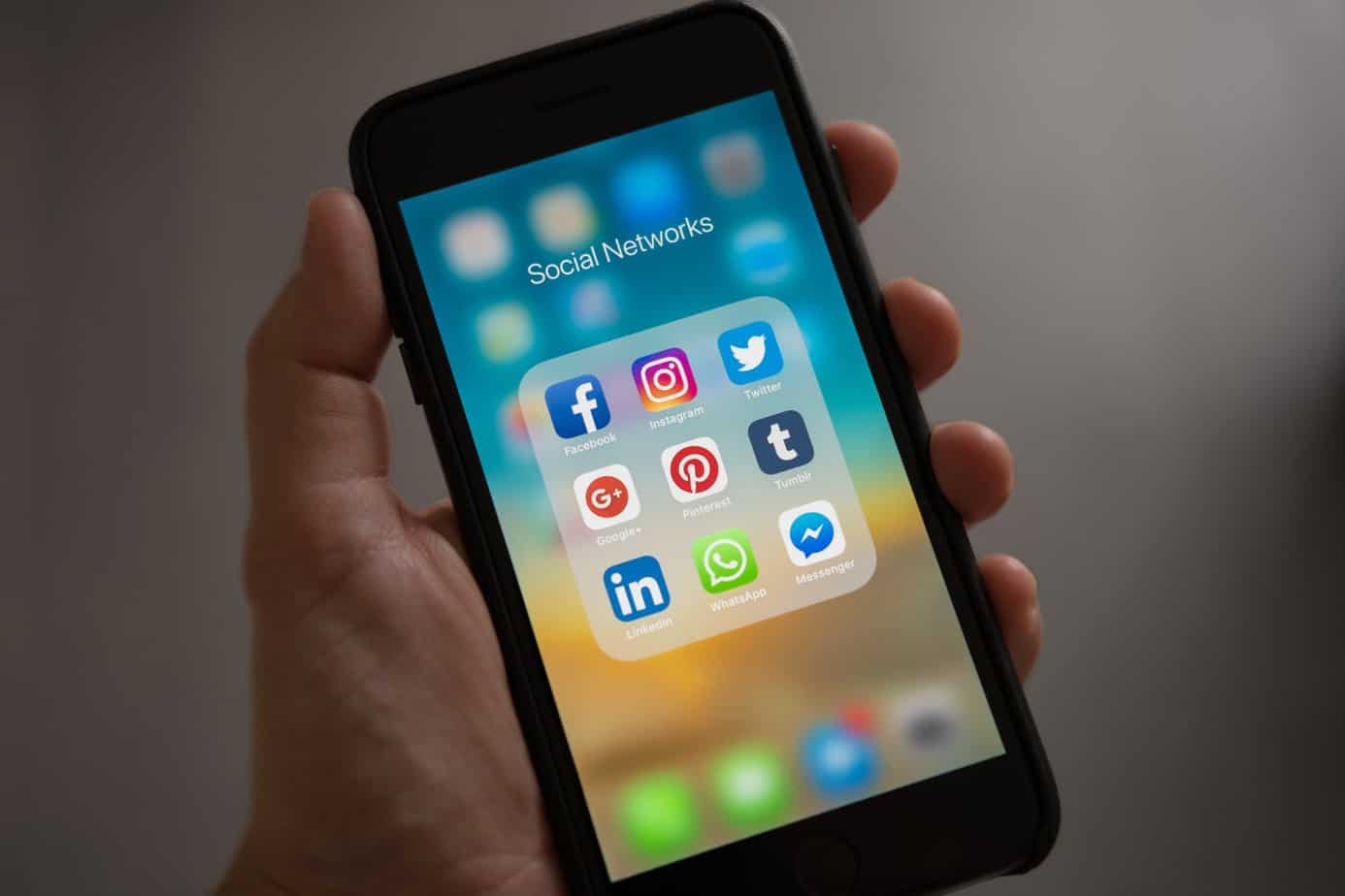 Social media apps on an Iphone | Brand Recall Guide