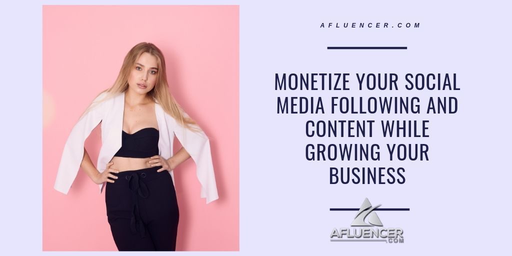 how to make money as a social media influencer