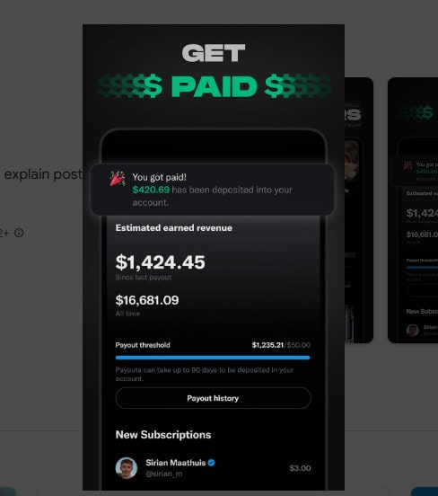 Social Media Earning Apps: X (formerly Twitter)