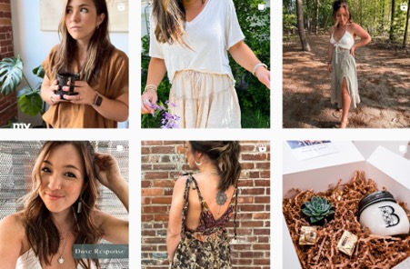 Allie Folcik fashion IG posts | Creators on Afluencer