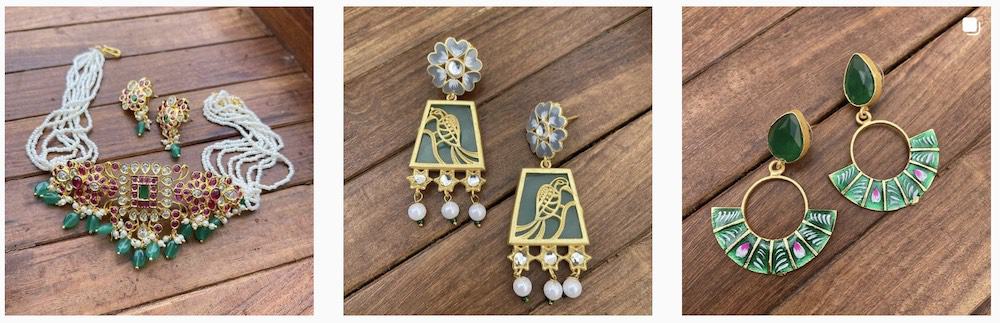 Alluring Accessories | Bohemian earrings and necklace | Jewelry brands on Afluencer