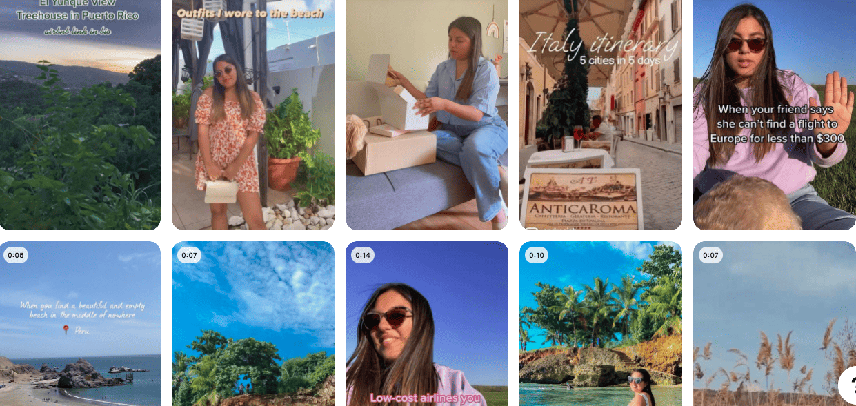 Andrea Ibarra on Pinterest | Influencer travel adventures