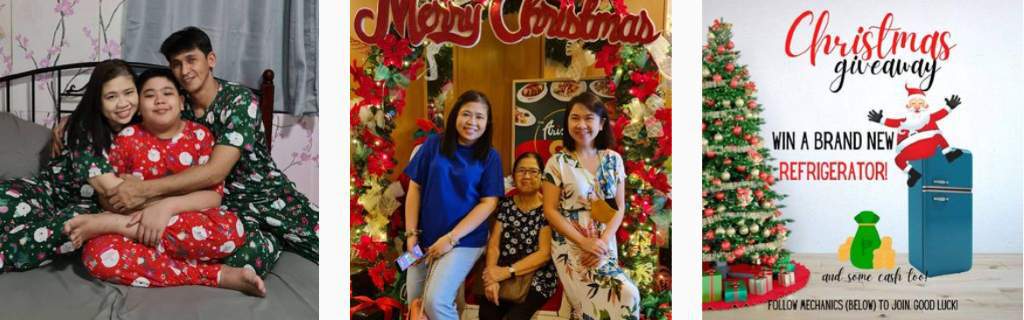 Anna Liza Plaida | Christmas time with family on Instagram