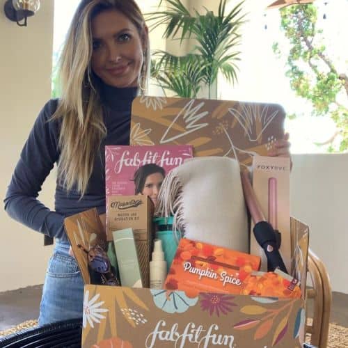 Reality TV Star Audrina Patridge promoting beauty products