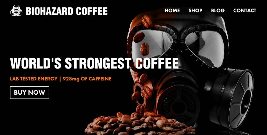 Biohazard Coffee | Coffee brands looking for influencers