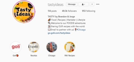 Tasty Ideas Instagram by Brandon Bala