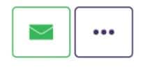 Envelope icon to represent incoming messages