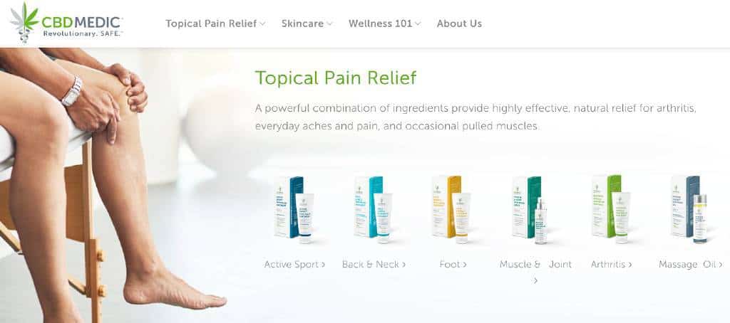 CBD Medic | Topical Pain Relief Hemp Extract