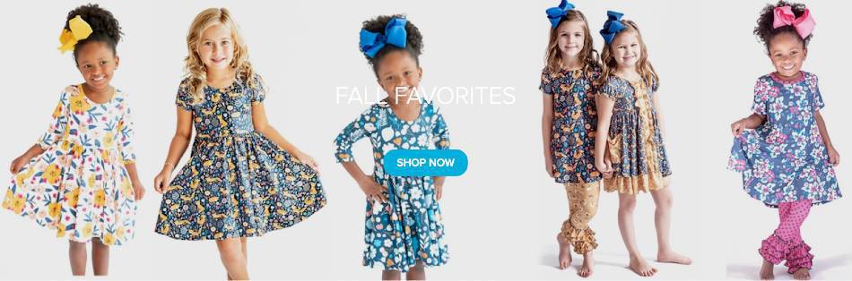 Charlie's Project shop banner | Fall Summer Little Girl's Dresses