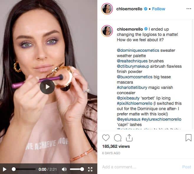 Chloe Morello: Makeup Enthusiast | Video Tutorial