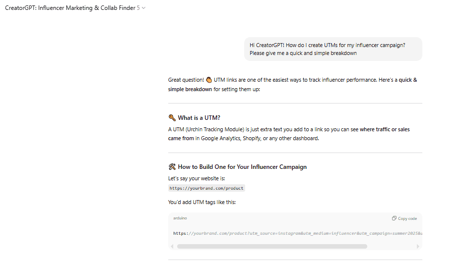 How to Measure Influencer ROI in 2025 with CreatorGPT