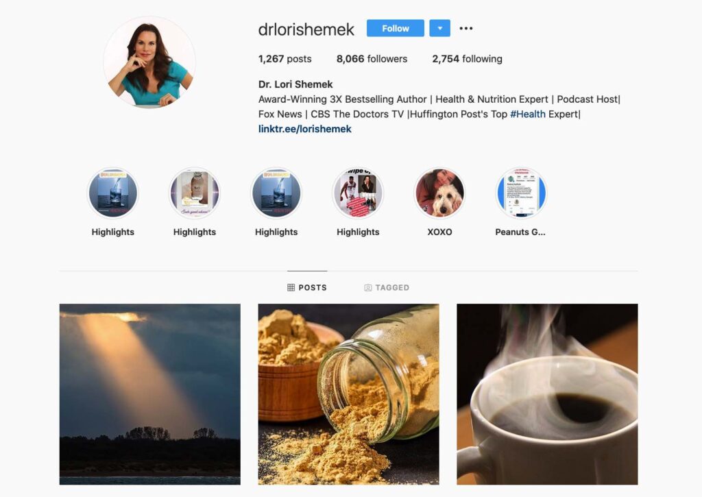 Lori Shemek Instagram posts | Social media influencers over 50 featured on Afluencer