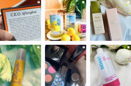 Fouzia Naz Instagram posts | Beauty products