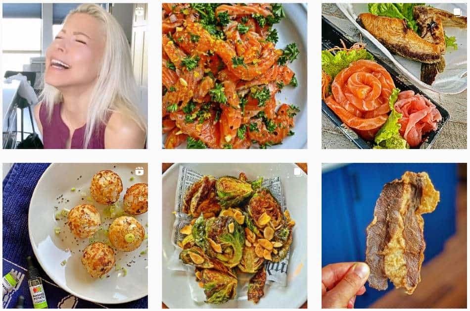 Genevieve Ashworth healthy food options | Instagram posts
