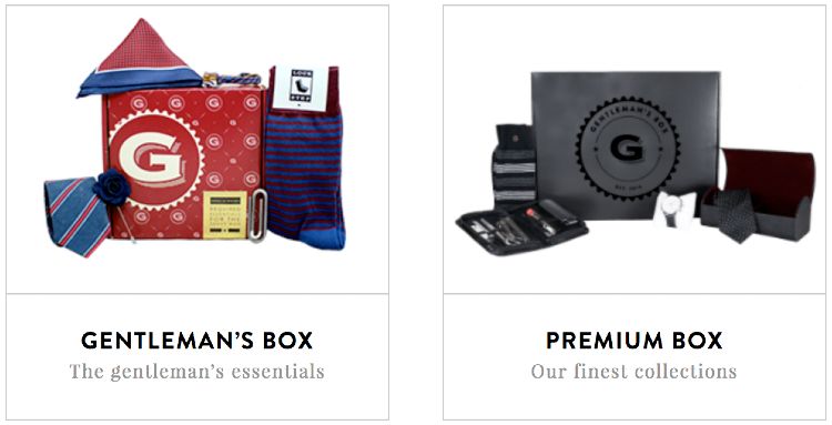 Gentleman's Box | Standard & Premium gift boxes
