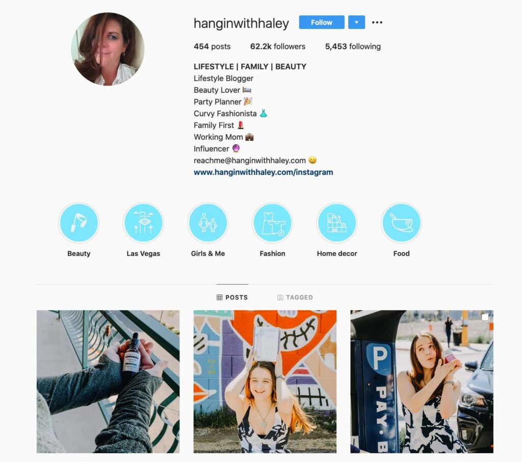 Haley Fox | Hangin with Haley Instagram | Social media influencers over 50