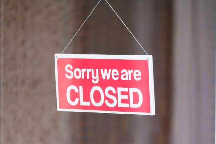 Sorry We Are Closed - Protect Your Small Business