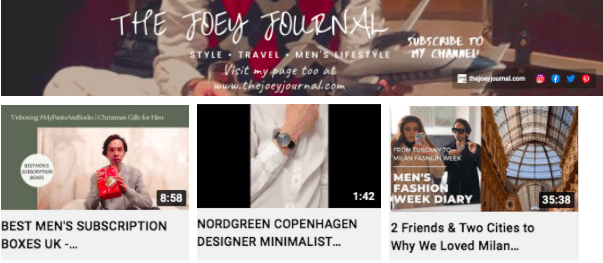 Joey de Cordero | Lifestyle & Travel Youtube Videos | Influencers Featured on Afluencer