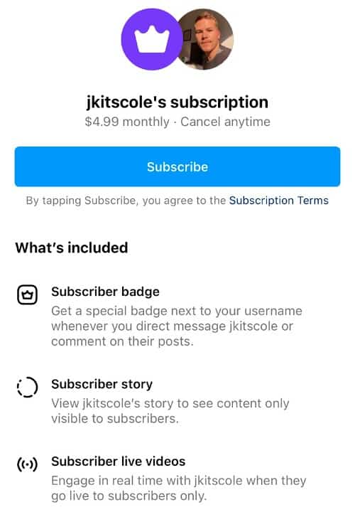 Subscriptions 