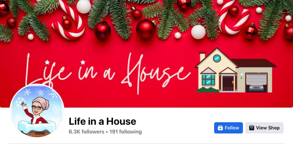 Kimberly Miller | Life in a House social media banner