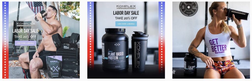 Komplex Nutrition | Plant Based Protein | Fitness Influencer Programs