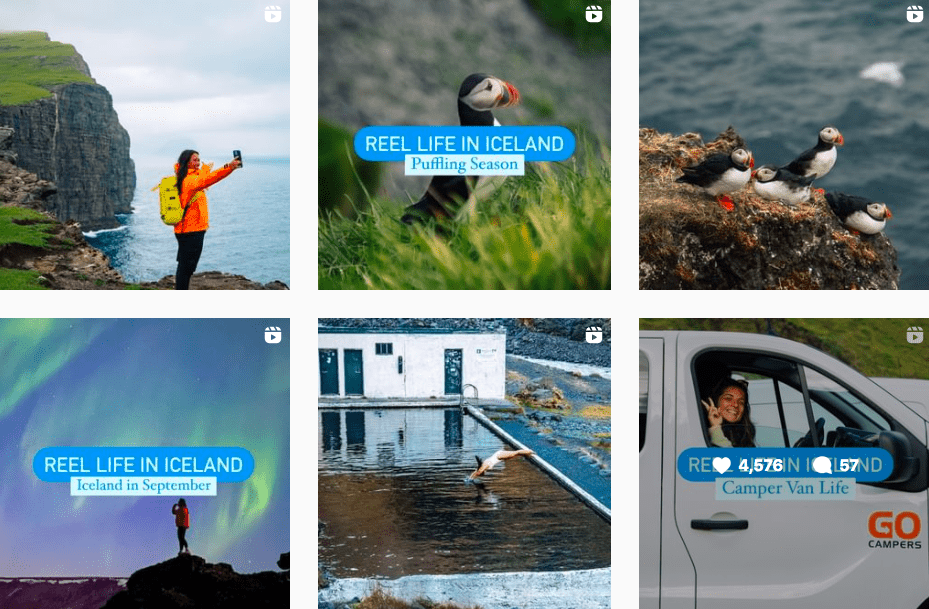 Kyana Powers puffins and travel | Instagram posts