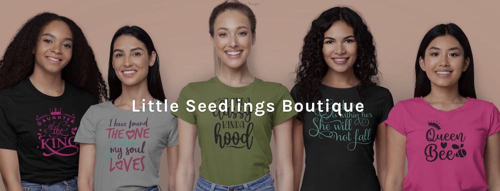 Little Seedlings Boutique featured on Afluencer | T-shirt models