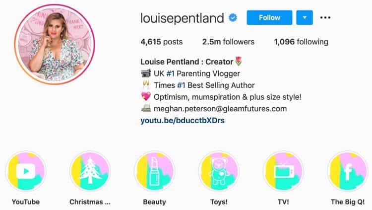 Louise Pentland | Parenting Influencer and Content Creator