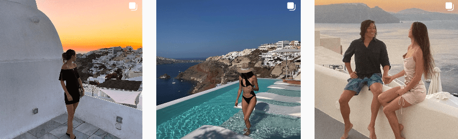 Magdalena Lok coastal holidays | Santorini Greece