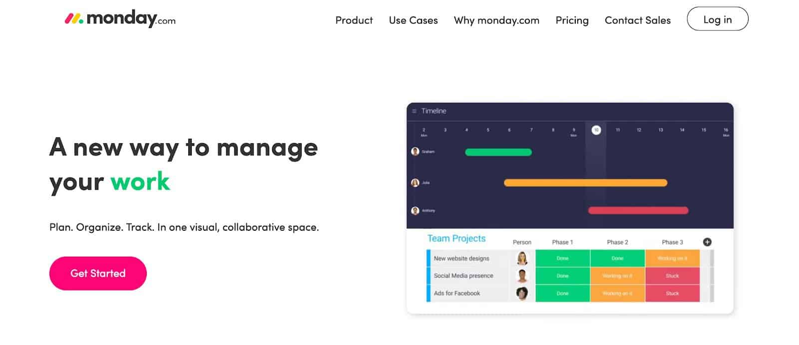 Monday.com | Team management App |  Big business brands on Afluencer