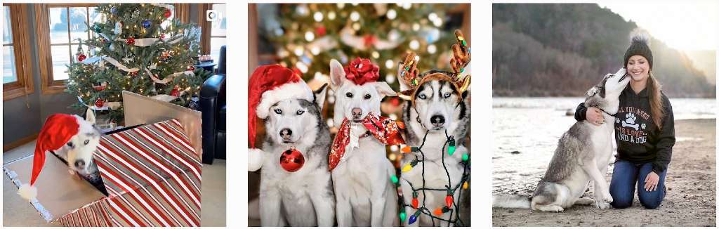 Nika and Kira | Instagram Christmassy Posts
