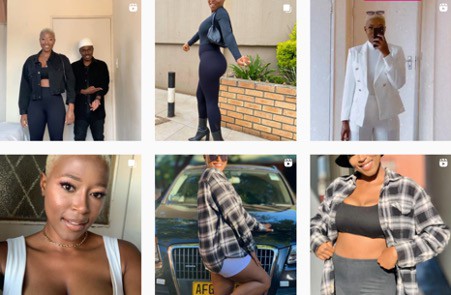 Nokuthaba Tshuma | South African content creator | IG fashion posts
