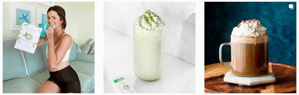 Pique Tea | Instagram Gallery Featuring Various Organic Tea Options