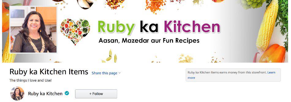 Ruby ka Kitchen | Amazon Showcase