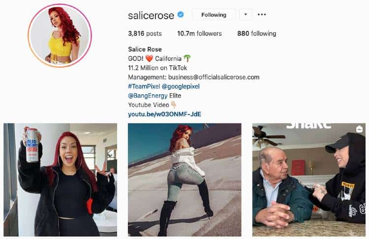 Salice Rose | Social Media Entertainment Badass