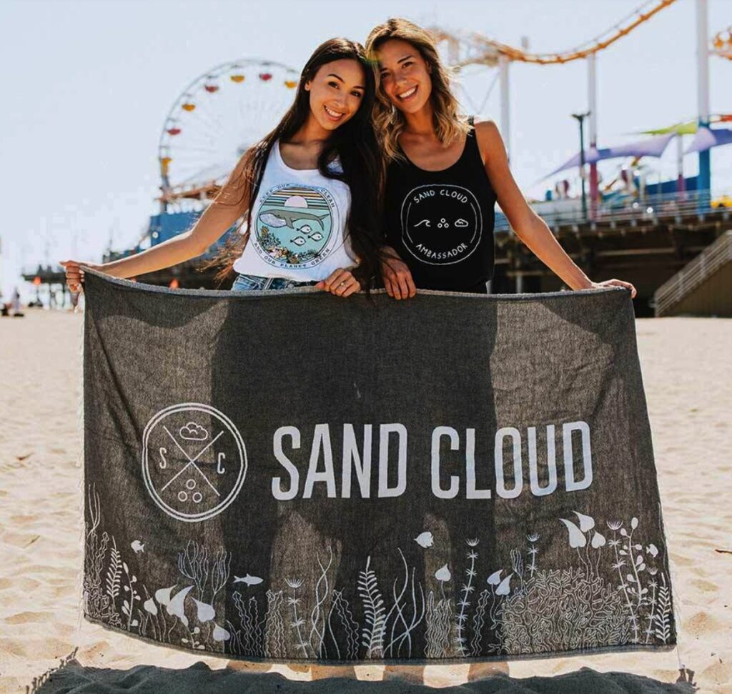 Sand Cloud | Ambassadors flying the flag on the beach