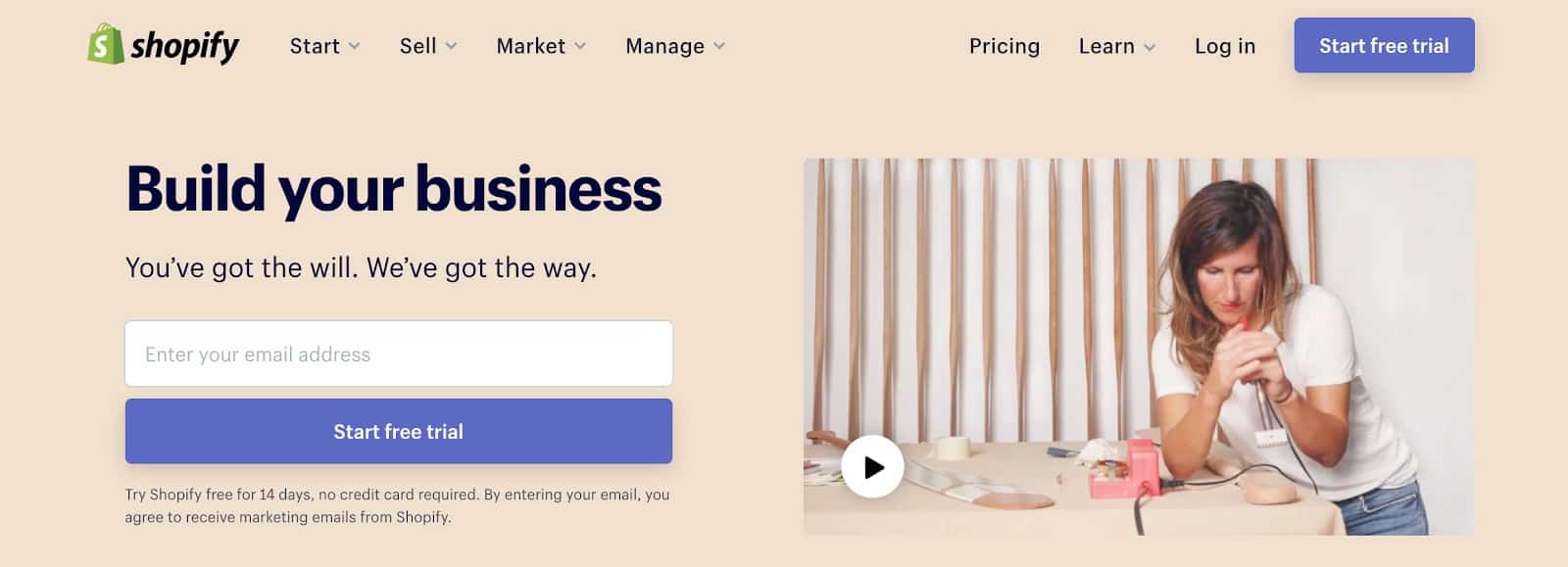 Shopify website | Build your business