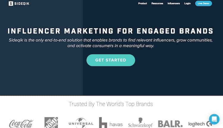 Sideqik | Influencer marketing for engaged brands