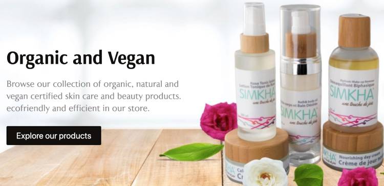 Organic and Vegan Cosmetic Brand | Simkha