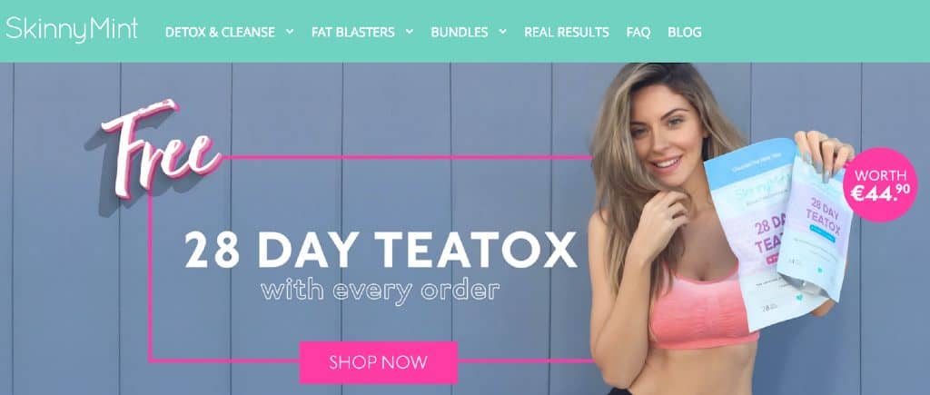 SkinnyMint - Free 28-Day Teatox