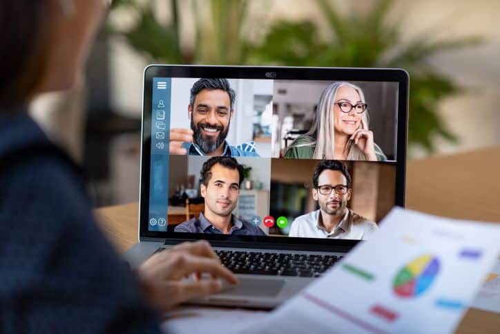 Video Conferencing: Strategizing Plans with Brand Ambassadors