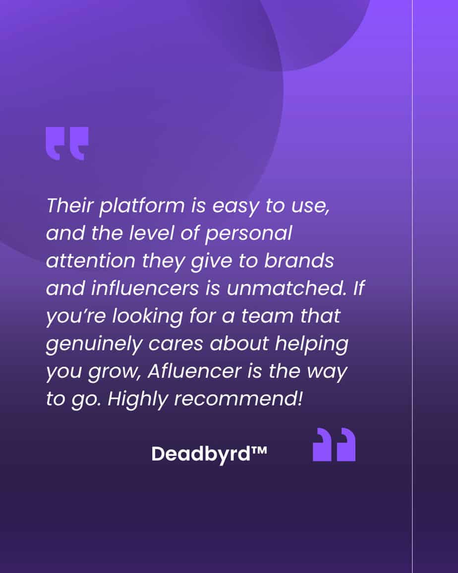 Best Influencer Marketing Apps for Shopify: Afluencer Review