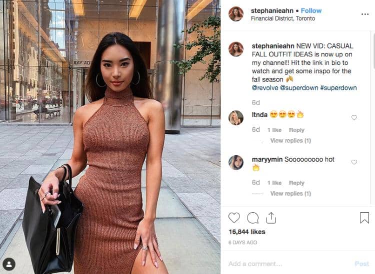 Stephanie Ahn | Fashion Expert | Photoshoot outside mall