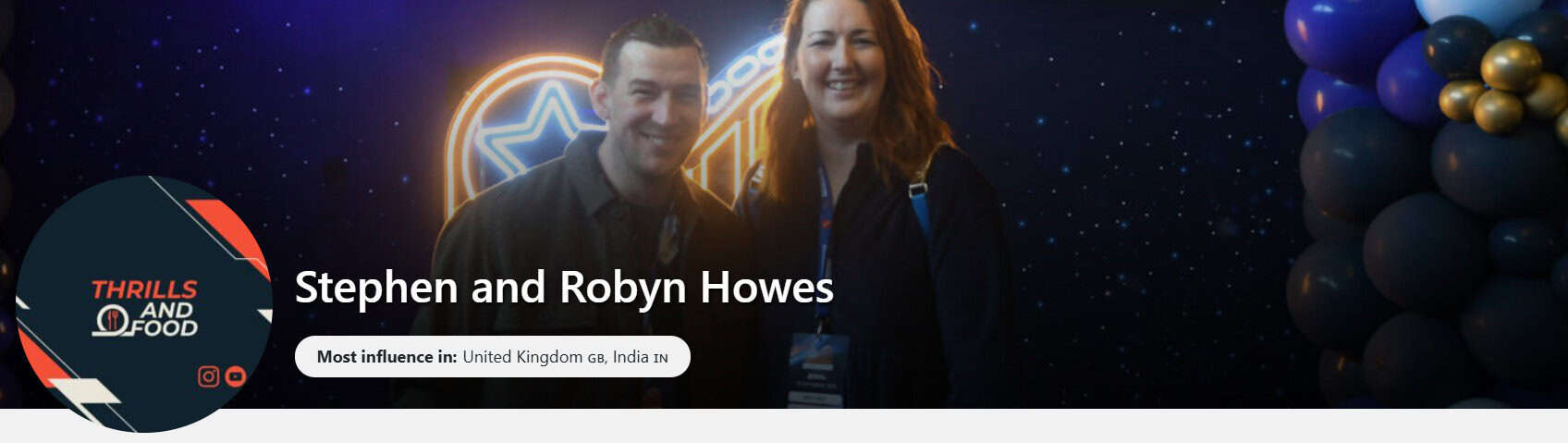 Travel Influencer Guide - Stephen and Robyn Howes