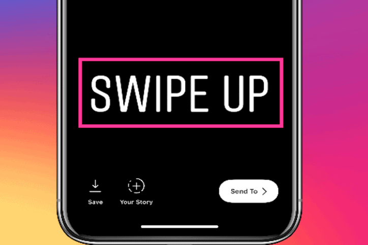 Swipe Up - Instagram stories