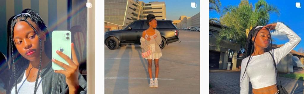 Tendani Nemudivhiso | South African Teenager | Influencers on Social Media